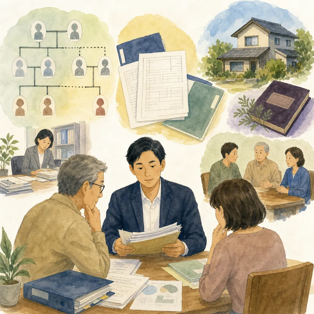 相続書類で戸籍がつながらない時の協議書準備
